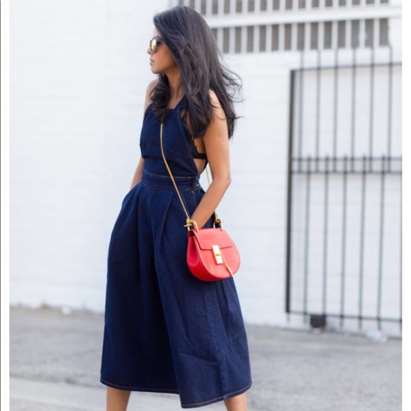 ASOS Dresses & Skirts - ASOS Dark Denim A Line Dress